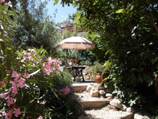Casa Rosa's cottage garden